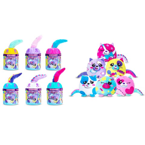 М’яка іграшка MISFITTENS W4 – КОТИК У БАНЦІ (міні)