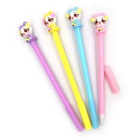 Ручка дитяча гелева з іграшкою Kitty синя (в асортименті) 16836