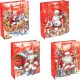 Подарунковий пакет Новий Рік 32×44×11 см набір 4 шт 2579-3(123382)