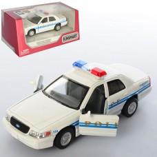 Инерционная металлическая машинка "Полиция" Kinsmart KT5342W