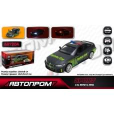 Машина мет. АВТОПРОМ 1:34 BMW i4 M50, батар,світло,звук,відкр.двері,кор. 18*9*8см /48-2/