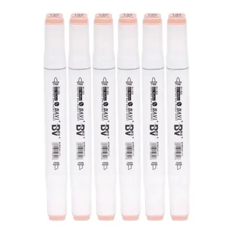 Скетч-маркер двосторонній №135, на спиртовій основі, 10 шт.