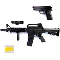 Гвинтівка пластикова VIGOR з ліхтариком та пістолетом 9903