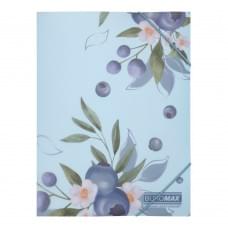 Папка на гумках ARABESKI, А5, матовий напівпрозорий пластик, морська хвиля, ціна за 2 шт. //