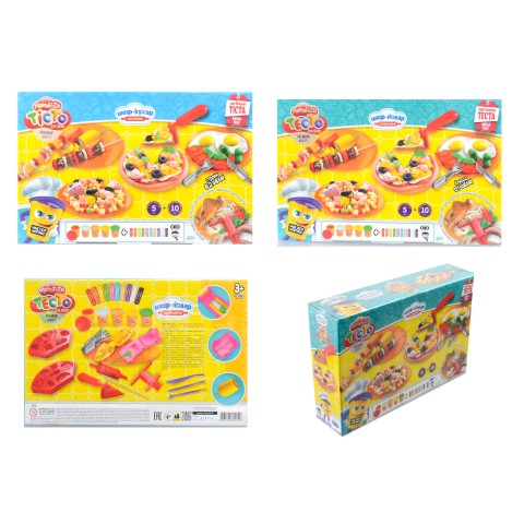 Набір креативної творчості Тісто для ліплення Master Do Шеф-кухар Піца велика, TMD-09-01, Danko Toys