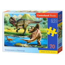Пазли castorland "дінозаври" 70 ел.(b-070084)