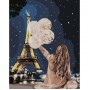 Набір з алмазною мозаїкою "незабутній вечір в парижі " 40х50см amo7048