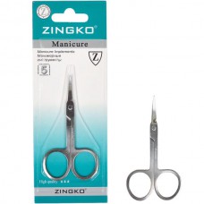Ножиці манікюрні "zingko manicure" сталь, вигнуті 9 см x1-16 3 шт.(в упаковці)