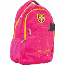 Рюкзак для підлітків yes ca060 "cambridge", 552954 розовий, 29*14*46см