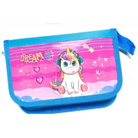 Пенал подвійний картонний Kidis, Unicorn Dreams