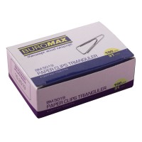 Скріпки нікельовані BM.5019, 31 мм, 100 шт., 10 упаковок