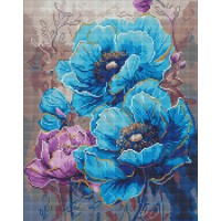 Набір з алмазною мозаїкою на підрамнику Симфонія кольорів Ideyka AMO8047, 40x50 см