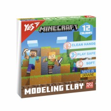 Пластилін Yes, 12 кол., 240г "Minecraft"