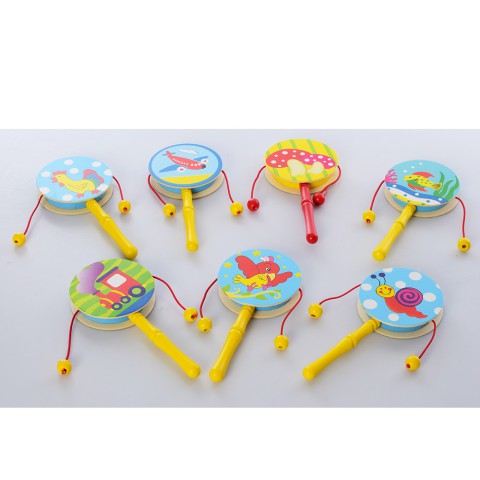 Дерев’яна іграшка Брязкальце, 15x7x1.5 см (В асортименті)