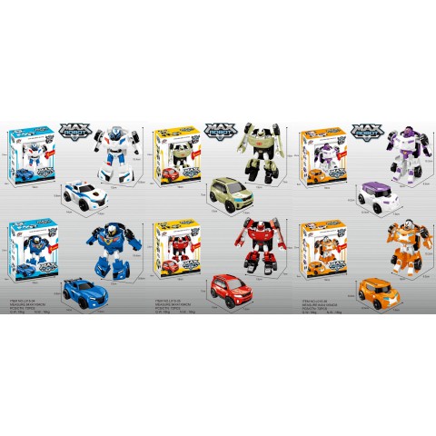 Робот-трансформер, 19x9x23 см, L015-34/35/36 (В асортименті)