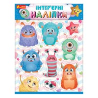 Наліпки інтер'єрні Монстрики, 10181038У