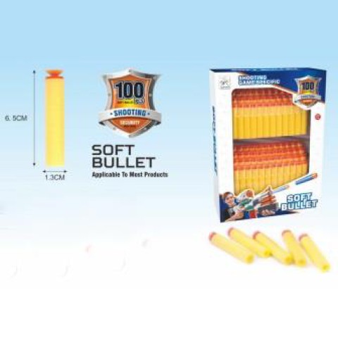 Кулі м’які E101, 100 шт., 30x6x22 см