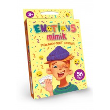 Карткова гра "emotions mimik" укр (32) danko toys