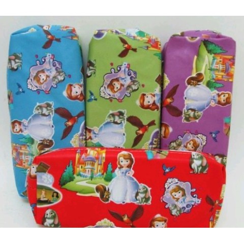 Пенал тканинний SF, 1 відділення, 21x8x4 см, з поролоном (В асортименті)