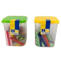 Рахункові палички, 100 шт., у квадратному контейнері