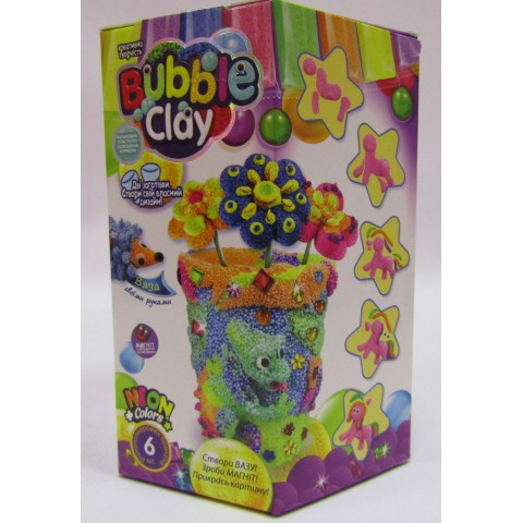 Набір творчості Bubble Clay Ваза, укр/рос, Danko Toys