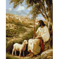 Набір для розпису по номерах Спокій душі, Ideyka, 40x50 см, КНО8533