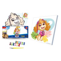 Картина за номерами Qbee Щенячий патруль Скай 30×30 см QB913-009