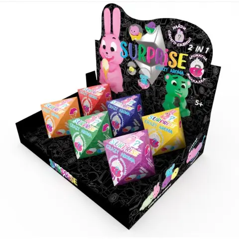 Набір-сюрприз Mr. Boo Crazy Aroma Surprise, лізун-антистрес