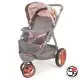 Коляска для ляльки прогулянкова 58×39×62 см ручка EVA корзина метал T731038