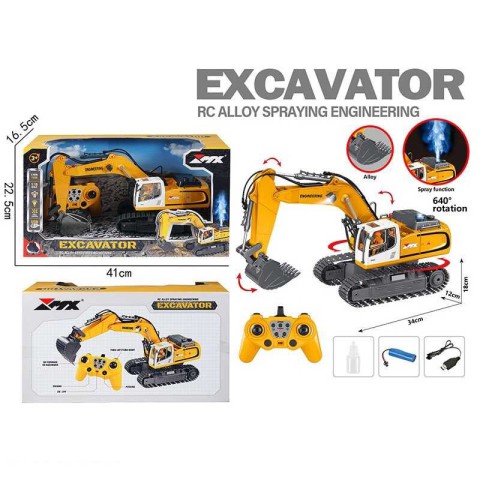 Екскаватор на радіокеруванні парогенерація підсвічування гусеничний хід Z6819A