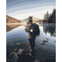 Набір для розпису по номерах Мандрівник, 40x50 см, BS52522