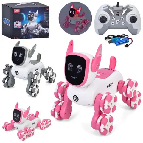 Робопес на радіокеруванні, 2.4G, 24 см, музика, MD572A-P