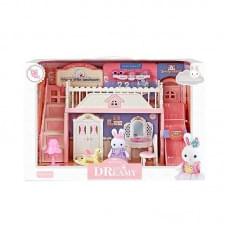 Будиночок флоксові фігурки, меблі, аксесуари, в кор. /8/