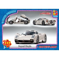 Пазли G-Toys Dream Garage, 117 елементів, FW783