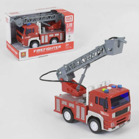 Спецтехніка, світло, звук, бризкає водою