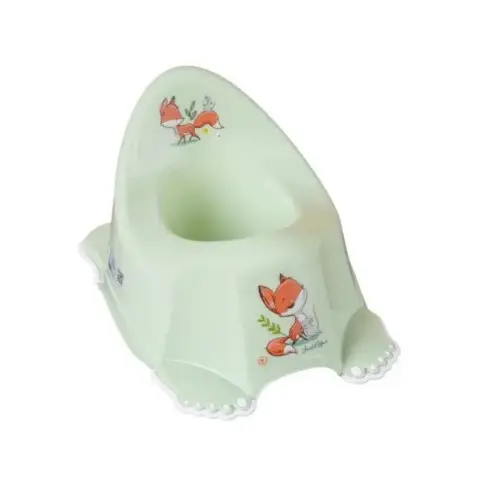 Горщик музичний Лісова казка з протиковзною гумою, салатовий, TEGA