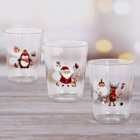 Стакан новорічний Happy Christmas R32828 400 мл