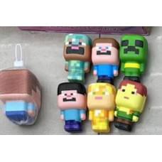 Антистрес мікс видів, майнкрафт п/е 3,5*8,5 см /200/