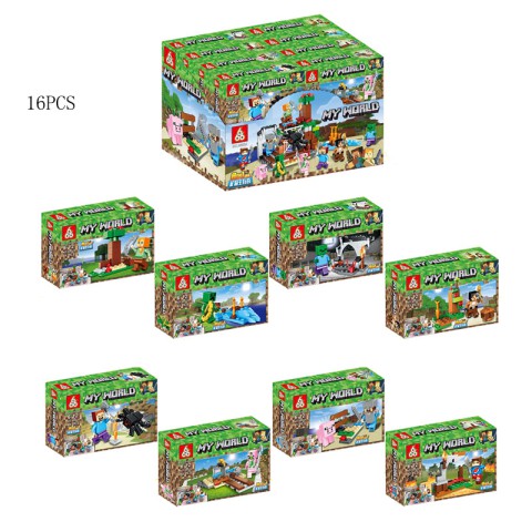 Конструктор дитячий Minecraft, 66024, (В асортименті)