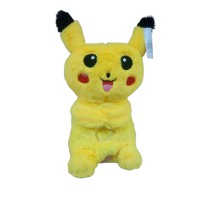 М’яка іграшка нічник Пікачу, 30 см, дихаючий, інтерактивний
