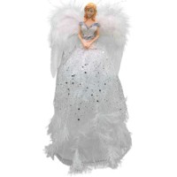 Сувенір Дівчина-янгол, AL-2105, 30 см, зі світловими ефектами