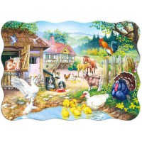 Пазли Castorland Сільський двір, 30 елементів, 32x23 см