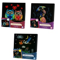 Картина-панно з ниток муліне Ізонітка великий, Danko Toys