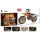 Конструктор "Мотоцикл" 475 деталей, гумові шини, рухомі елементи H8704