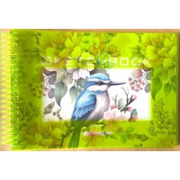 Скетчбук N9670 А5, 40 аркушів, чисті аркуші, 100 г/м²