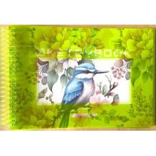 Скетчбук N9670,А5,40арк.,чисті аркуші,100г/м2
