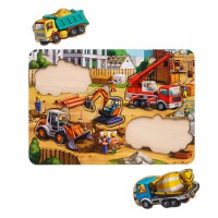 Рамка-вкладка Будівництво 4 маленька 23×16×0,6 см Ubee ПСД146