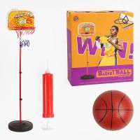 Баскетбольна стійка, щит, м’яч, насос, гайковий ключ