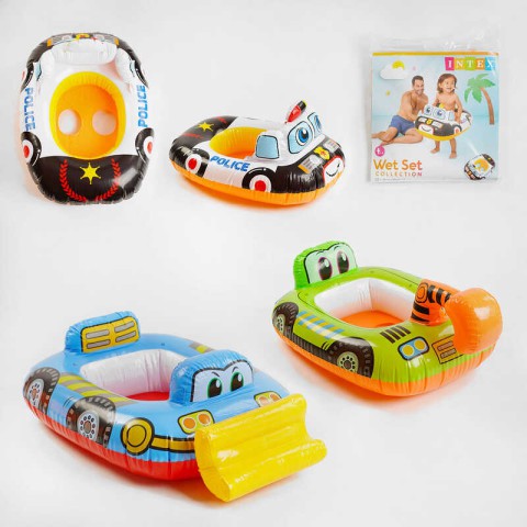 Плотик надувний, 73x58 см, від 1 року, 59586 (В асортименті)