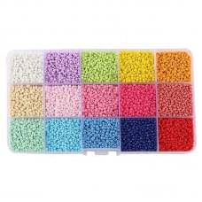 Набір бісеру у пластиковому боксі-органайзері 1198-75